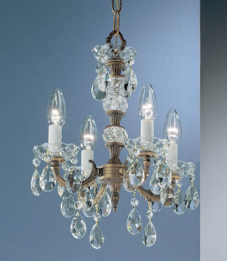 Madrid Four Light Mini Chandelier in Roman Bronze (92|5534 RB C)