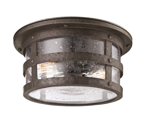 Barbosa Two Light Flush Mount in Aged Pewter (67|C3310-APW)