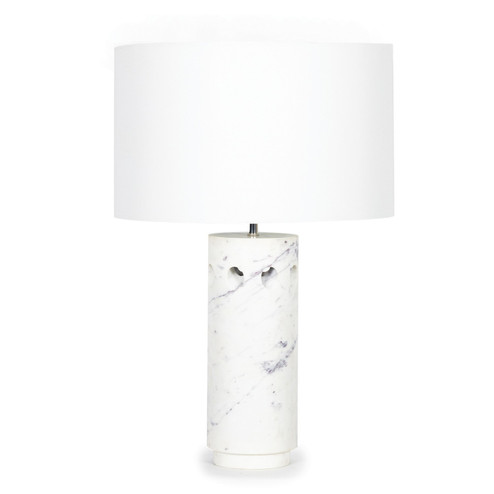 Odin One Light Table Lamp in White (400|13-1596)