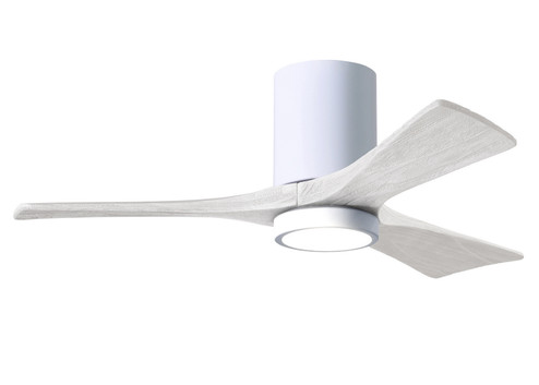 Irene-3HLK 42''Ceiling Fan in Gloss White (101|IR3HLK-WH-MWH-42)