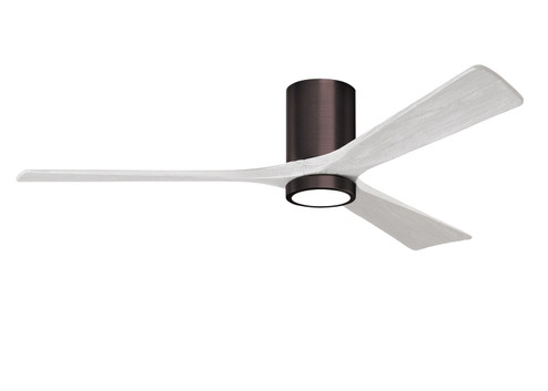 Irene-3HLK 60''Ceiling Fan in Brushed Bronze (101|IR3HLK-BB-MWH-60)