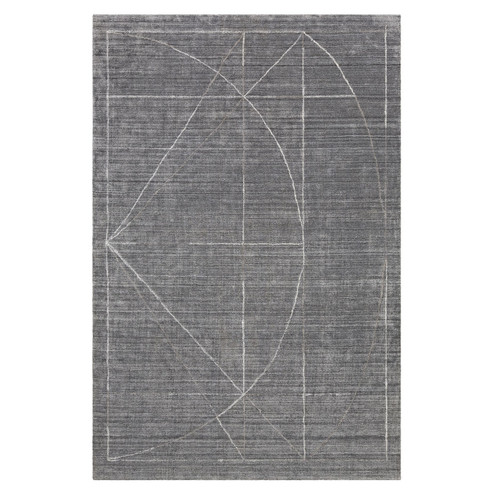 Costilla Rug in Gray, Charcoal, White (52|70034-9)