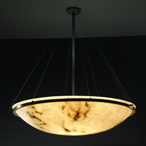 LumenAria Eight Light Pendant in Dark Bronze (102|FAL-9694-35-DBRZ)