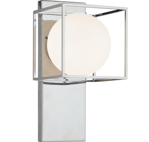 Squircle One Light Wall Sconce in Chrome (423|S03801CH)