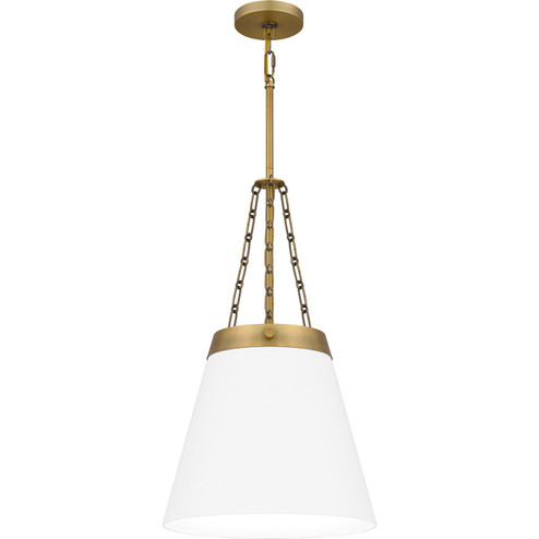Quoizel Piccolo Pendant One Light Pendant in Aged Brass (10|QPP6183AB)