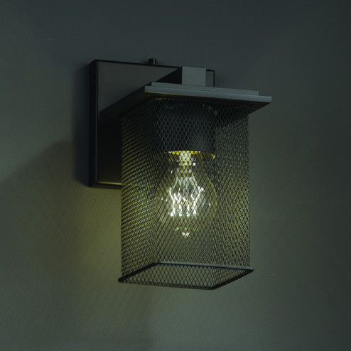 Wire Mesh One Light Wall Sconce in Brushed Nickel (102|MSH-8671-15-NCKL)