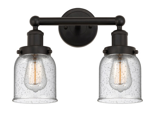 Edison Two Light Bath Vanity in Oil Rubbed Bronze (405|616-2W-OB-G54)