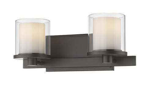 Schema LED Vanity in Bronze (224|1918-2V-BRZ-LED)