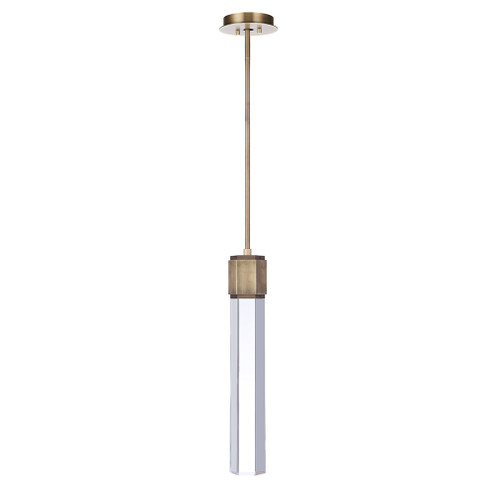 Clarity LED Pendant in Brass (90|812004)