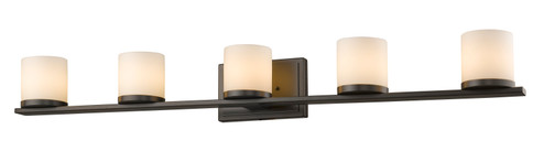 Nori Five Light Vanity in Bronze (224|1912-5V-BRZ)