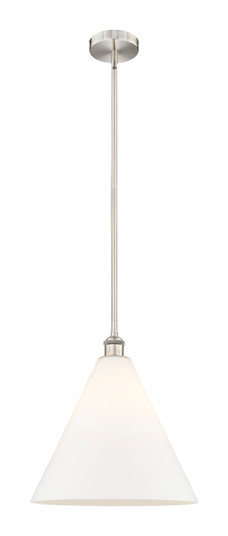 Edison One Light Pendant in Brushed Satin Nickel (405|616-1S-SN-GBC-161) Edison One Light Pendant in Brushed Satin Nickel (405|616-1S-SN-GBC-161)