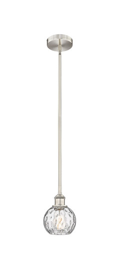 Edison One Light Mini Pendant in Brushed Satin Nickel (405|616-1S-SN-G1215-6) Edison One Light Mini Pendant in Brushed Satin Nickel (405|616-1S-SN-G1215-6)