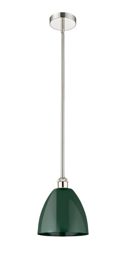 Edison One Light Mini Pendant in Polished Nickel (405|616-1S-PN-MBD-9-GR) Edison One Light Mini Pendant in Polished Nickel (405|616-1S-PN-MBD-9-GR)