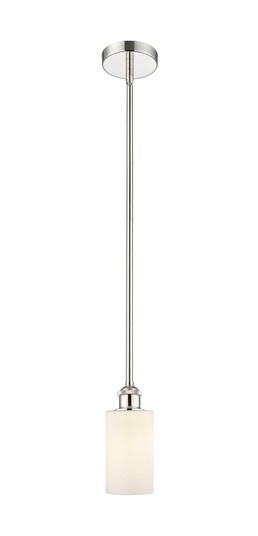 Edison One Light Mini Pendant in Polished Nickel (405|616-1S-PN-G801)
