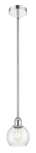 Edison One Light Mini Pendant in Polished Chrome (405|616-1S-PC-G124-6) Edison One Light Mini Pendant in Polished Chrome (405|616-1S-PC-G124-6)