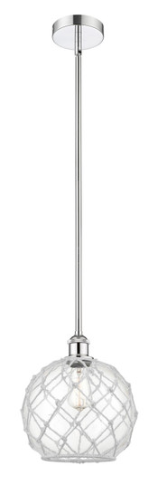 Edison One Light Mini Pendant in Polished Chrome (405|616-1S-PC-G122-10RW)