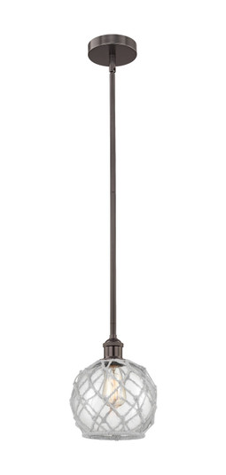 Edison One Light Mini Pendant in Oil Rubbed Bronze (405|616-1S-OB-G122-8RW)