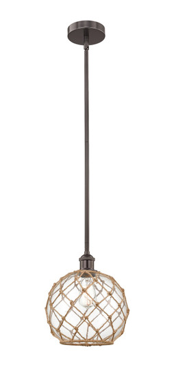 Edison One Light Mini Pendant in Oil Rubbed Bronze (405|616-1S-OB-G122-10RB)