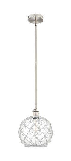 Edison LED Mini Pendant in Brushed Brass (405|616-1S-BB-G121-10RW-LED)