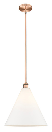 Edison One Light Pendant in Antique Copper (405|616-1S-AC-GBC-161)