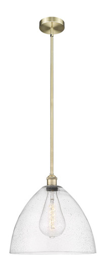 Edison One Light Pendant in Antique Brass (405|616-1S-AB-GBD-164)
