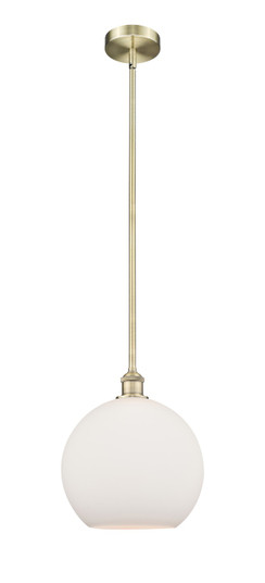Edison One Light Mini Pendant in Antique Brass (405|616-1S-AB-G121-12)