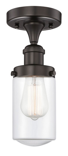 Edison One Light Semi-Flush Mount in Oil Rubbed Bronze (405|616-1F-OB-G312) Edison One Light Semi-Flush Mount in Oil Rubbed Bronze (405|616-1F-OB-G312)
