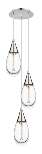 Downtown Urban LED Pendant in Polished Nickel (405|113-450-1P-PN-G450-6CL)