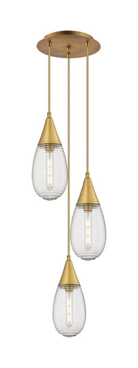 Downtown Urban LED Pendant in Brushed Brass (405|113-450-1P-BB-G450-6SCL)