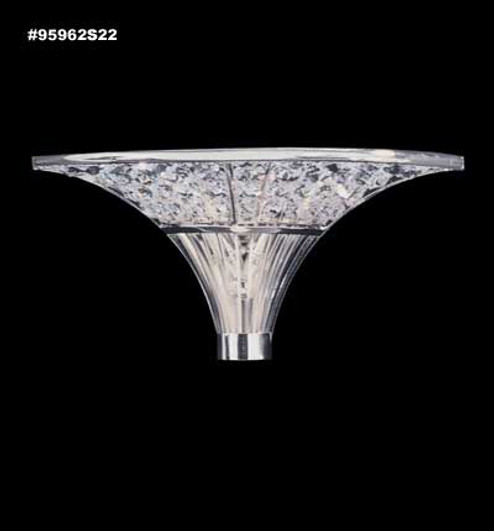 Contemporary Two Light Wall Sconce in Silver (64|95962S22)