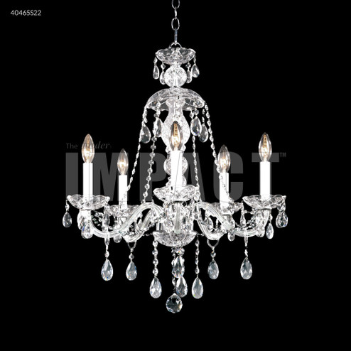 Palace Ice Five Light Chandelier in Silver (64|40465S22)