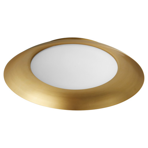 Bongo LED Ceiling Mount in Aged Brass (440|3-679-40)