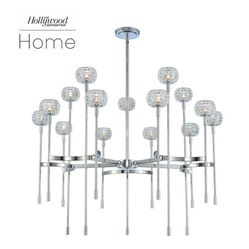 Mae LED Chandelier in Chrome (33|511675CH) Mae LED Chandelier in Chrome (33|511675CH)