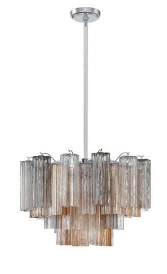 Addis Nine Light Chandelier in Polished Chrome (60|ADD-308-CH-AU)