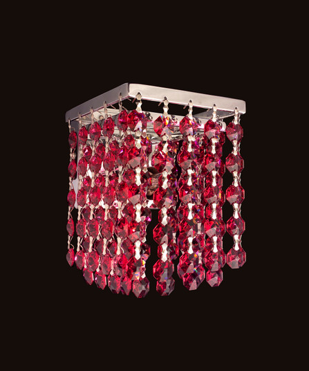 Bedazzle One Light Wall Sconce in Chrome (92|16102 SLP)