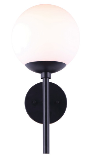 Kahlo One Light Outdoor Lantern in Black (387|IOL465BK)
