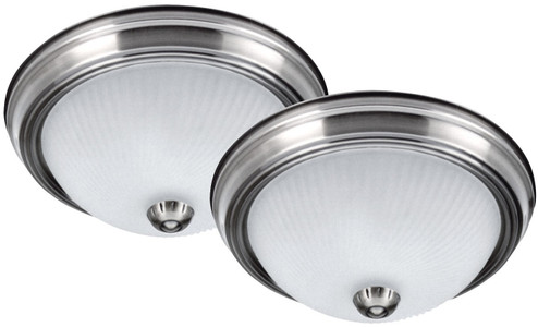 Ifm211T Bpt Twin Pack One Light Flush Mount in Brushed Pewter (387|IFM21151T)
