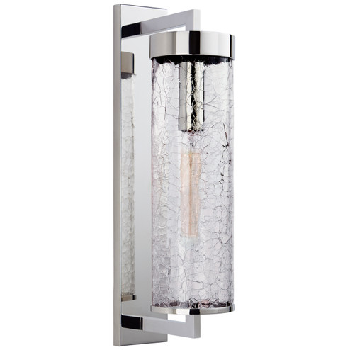 Liaison One Light Bracketed Wall Sconce in Polished Nickel (268|KW 2123PN-CRG)