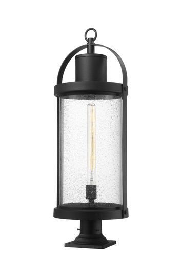 Roundhouse One Light Outdoor Pier Mount in Black (224|569PHXL-533PM-BK)