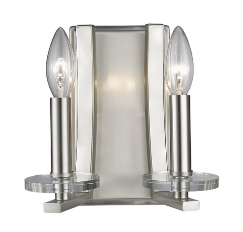 Verona Two Light Wall Sconce in Brushed Nickel (224|2010-2S-BN)