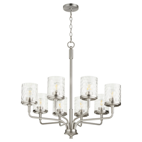 Starky Eight Light Chandelier in Satin Nickel (19|617-8-65)