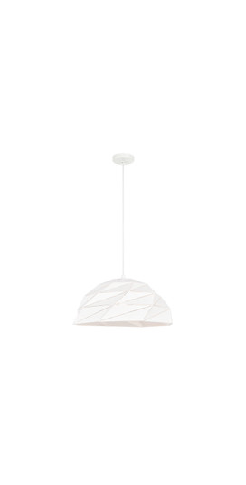 Riku One Light Pendant in White (423|C72711WH)