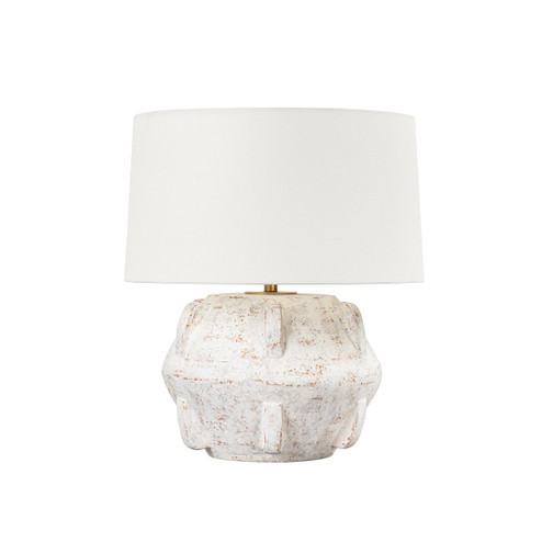 Vanda One Light Table Lamp in Patina Brass (67|PTL7519-PBR/CWT)