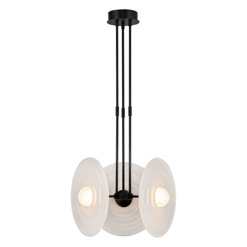 Harbour LED Pendant in Urban Bronze/Glossy Opal (452|PD350318UBGO)