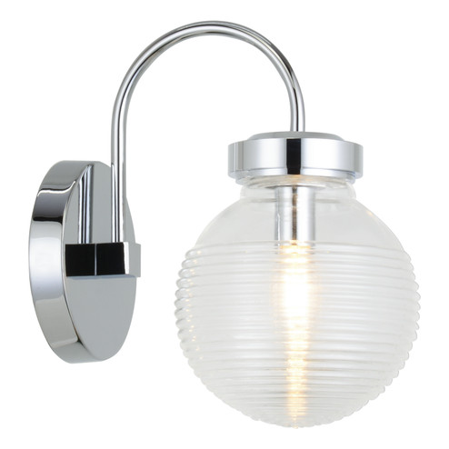 Ridge One Light Wall Sconce in Chrome (423|W84001CHCL)