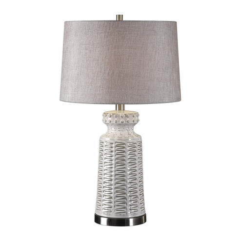 Kansa One Light Table Lamp in Brushed Nickel (52|27535-1)