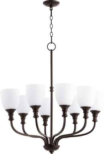 Richmond Eight Light Chandelier in Oiled Bronze (19|6811-8-86)