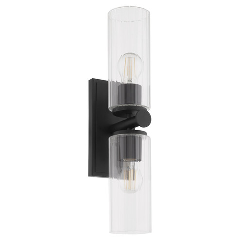 Mercier Two Light Wall Mount in Matte Black (19|540-2-59)