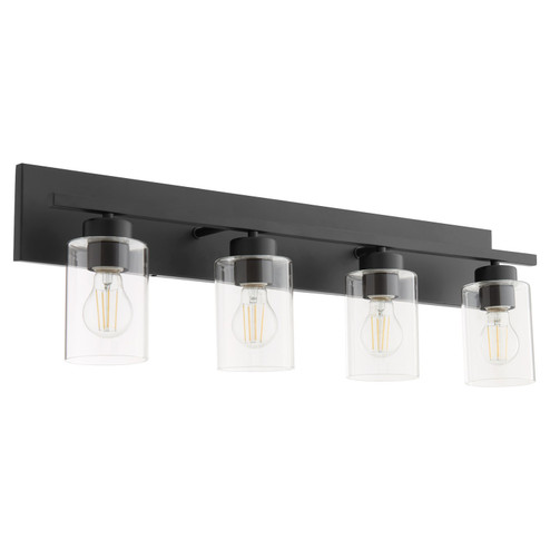 Carter Four Light Vanity in Matte Black (19|5012-4-59)