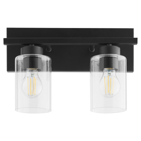 Carter Two Light Vanity in Matte Black (19|5012-2-59)